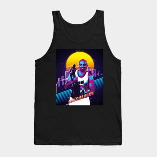 Charles Barkley The Chuck Basketball Legend Signature Vintage Retro 80s 90s Bootleg Rap Style Tank Top